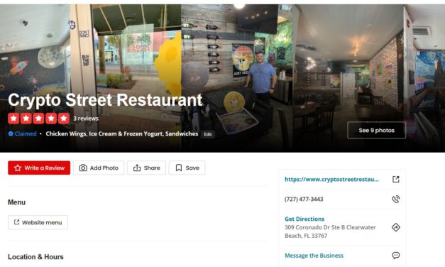 Hot Doges and Bitcoinana Splits on offer at Florida crypto restaurant