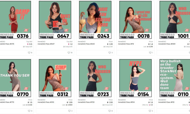 IreneDAO NFTs causing a stir on crypto Twitter