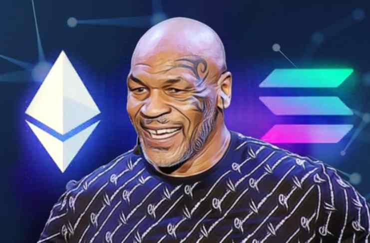 Boxerská legenda Mike Tyson je fanúšikom blockchainu Solana – známe spoločnosti predpovedajú rast.