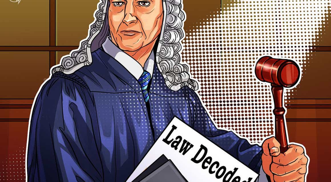 Law Decoded: Tangible wins, new menaces and the global crypto taxation drive, Feb. 1–7