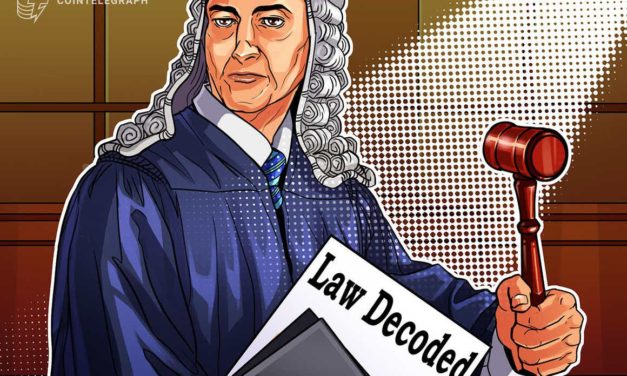 Law Decoded: Tangible wins, new menaces and the global crypto taxation drive, Feb. 1–7