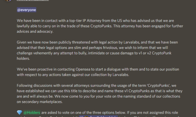 OpenSea once again delists CryptoPunks v1 as legal battle heats up