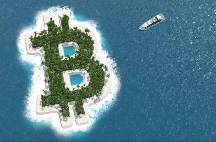 Bitcoineri budú mať svoj ostrov! – Investor kúpil exkluzívne územie pre krypto-nadšencov v Tichom oceáne!