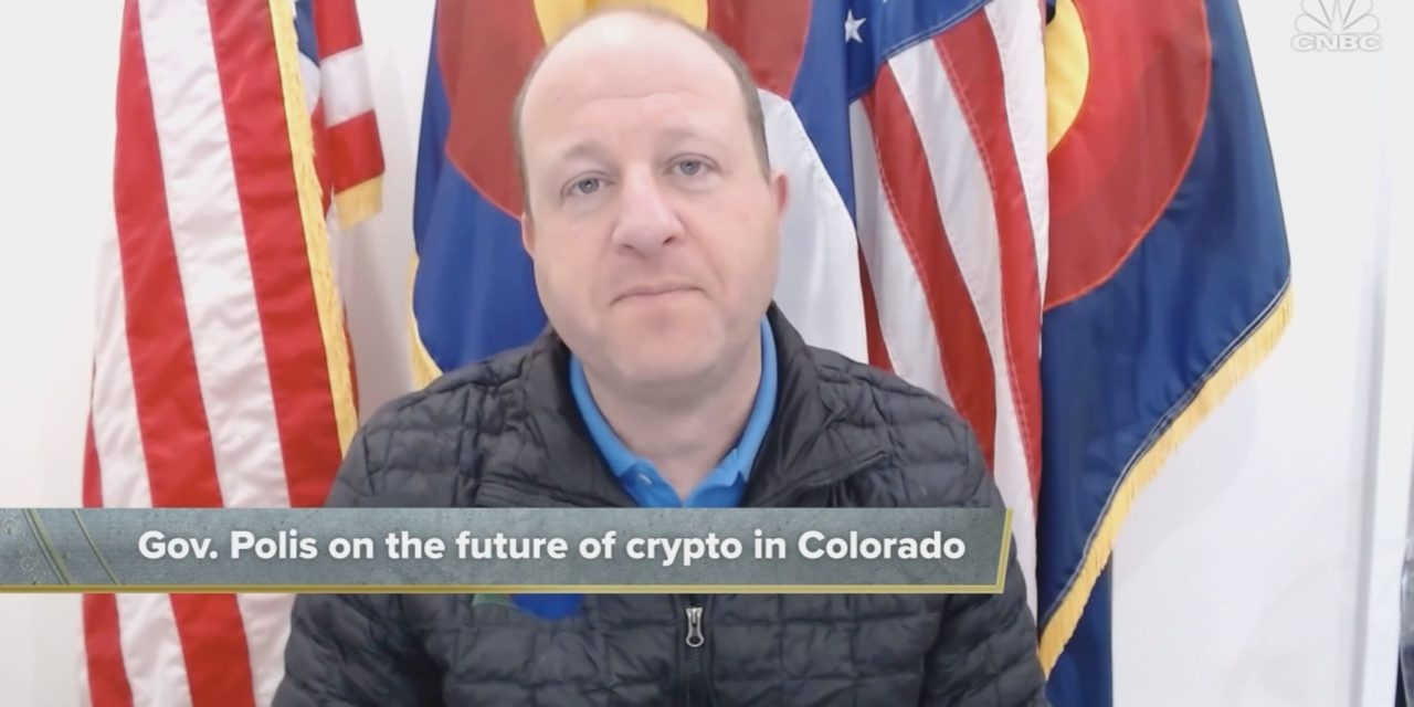 Colorado governor says he expects state to accept tax payments in crypto by summer