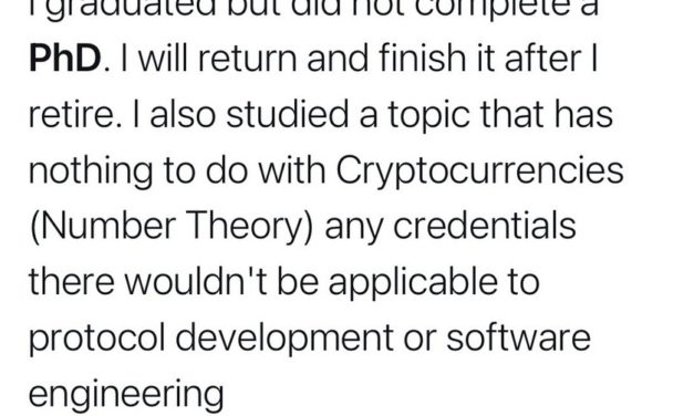 Charles Hoskinson under fire for… not dropping out of a PhD program?