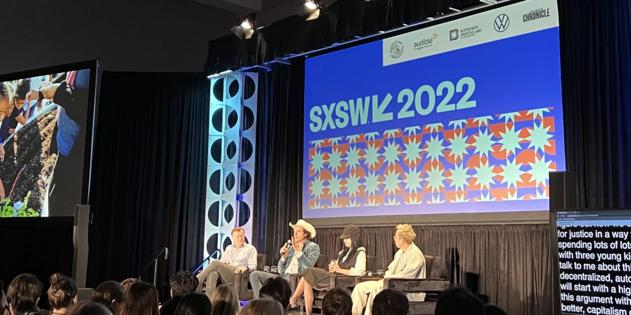 Co-founders of UkraineDAO and Friends With Benefits DAO talk autonomous organizations at SXSW