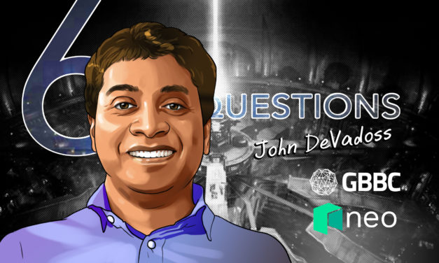 6 Questions for John deVadoss of Neo and the Global Blockchain Business Council