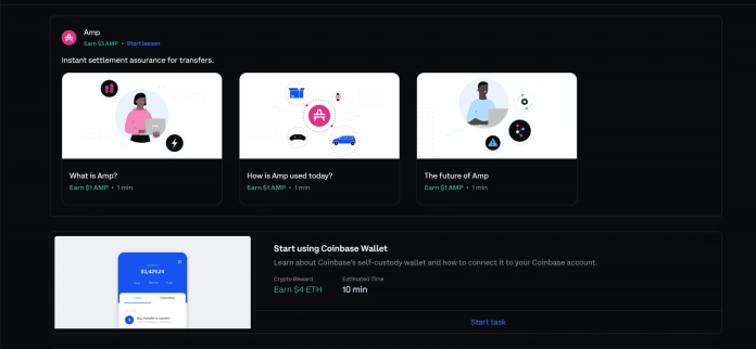 Coinbase earn