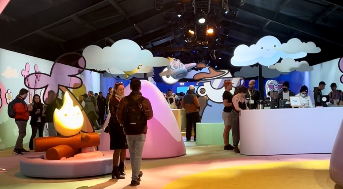 NFT collections brought to life at SXSW: Doodles and FLUF World