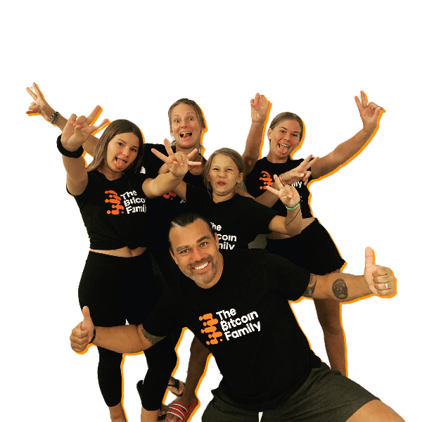 The Bitcoin Family talks about traveling, giving and orange-pilling