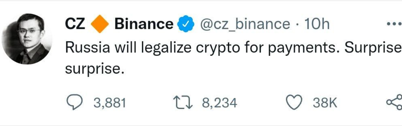 Crypto Twitter reacts as Russian gov’t reviews finalized crypto bill