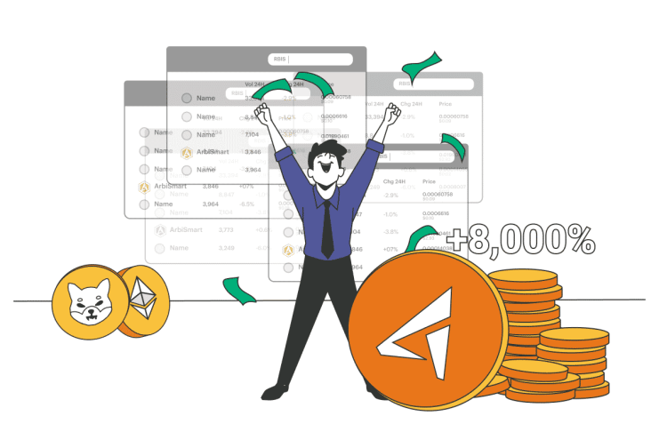 Táto minca, ktorej rast sa predpokladá na 8 000 %, ponúka najlepšiu príležitosť na zisky od vzniku Etherea a Shiba Inu