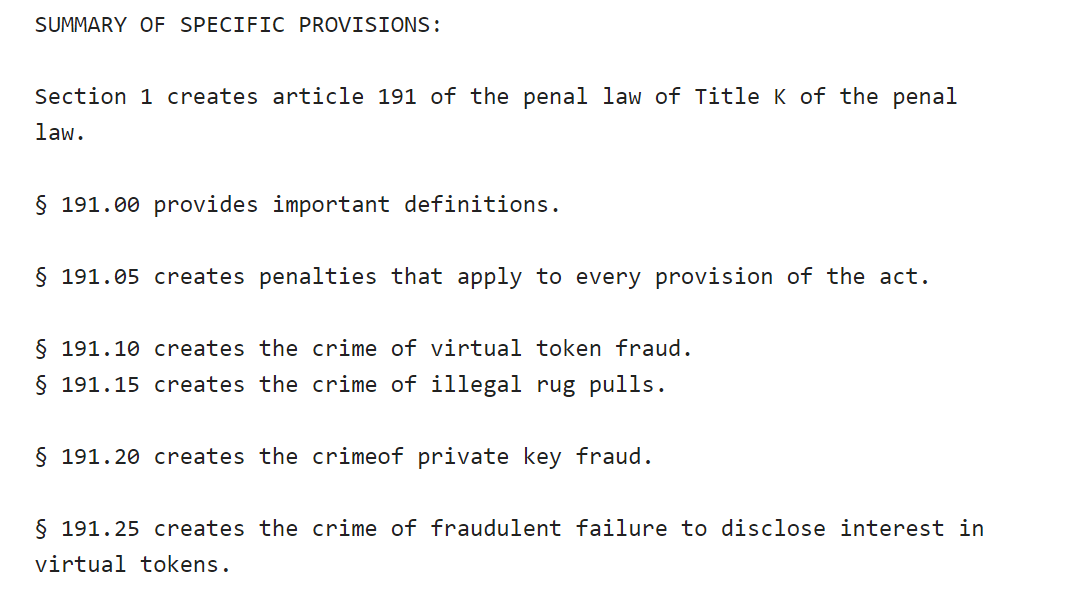 NY Sen. Thomas proposes to criminalize rug pulls and other crypto frauds