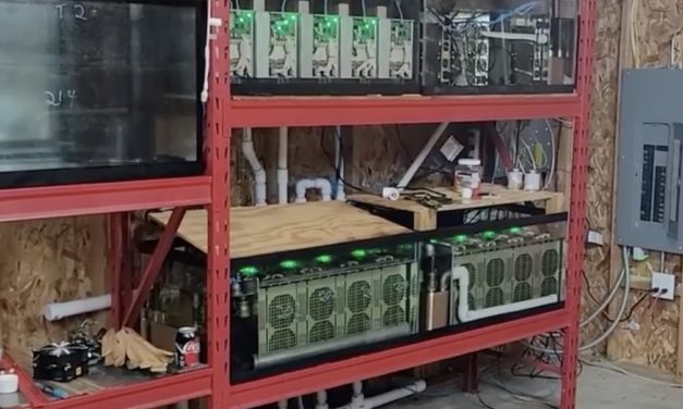 Water great idea! Bitcoin mining heats this swimming pool