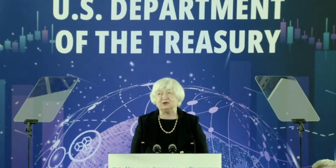 Treasury Secretary hints at regulatory framework to address potential risks in digital asset markets