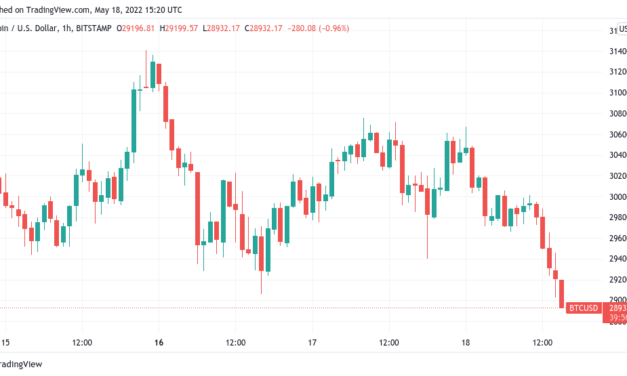 Bitcoin price drops under $29K as Walmart, Target stock lose most since 1987