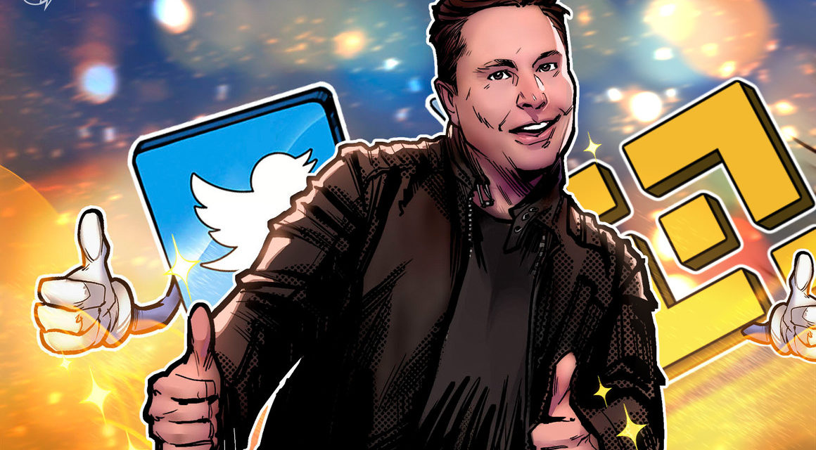 Binance commits $500M to co-invest in Twitter with Elon Musk