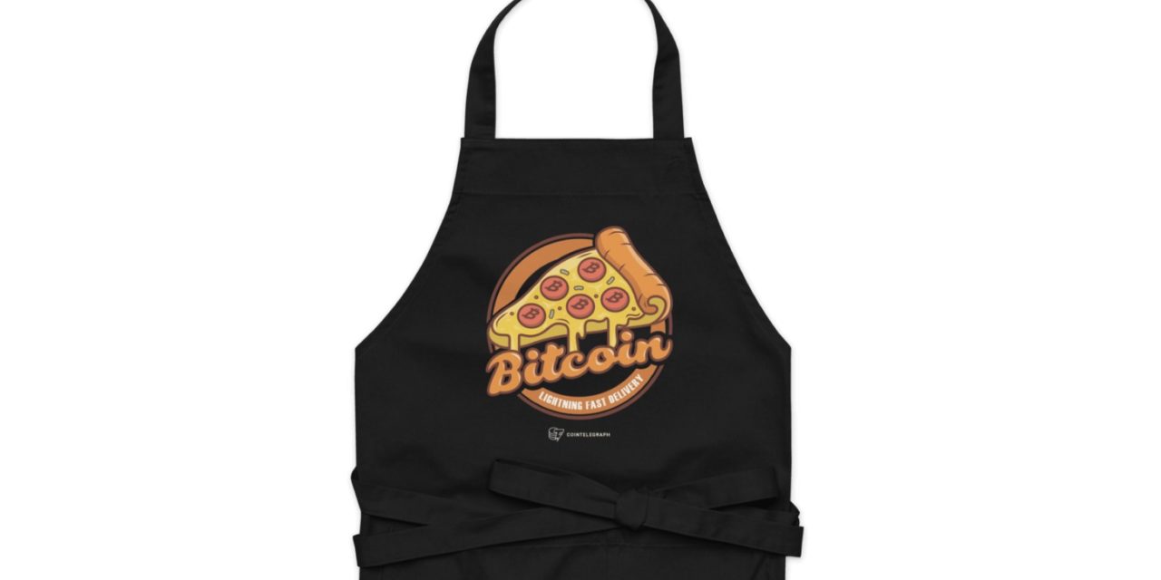 Bitcoin Pizza Day merch delivers lightning-fast style