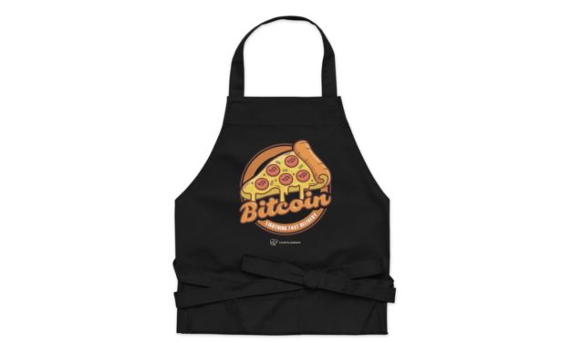 Bitcoin Pizza Day merch delivers lightning-fast style