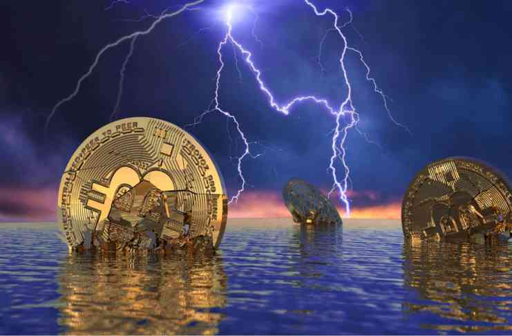 Bitcoin zažil jeden z najväčších poklesov za posledný rok