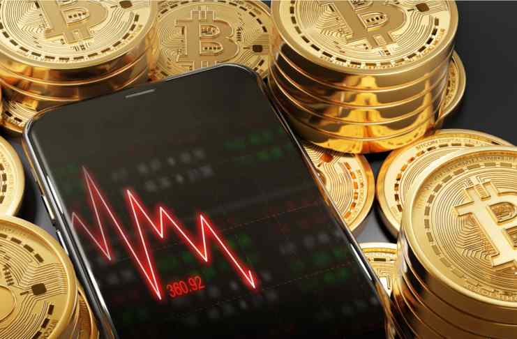 Bitcoin analýza – cena padá pod support vlajky, korekcia pokračuje
