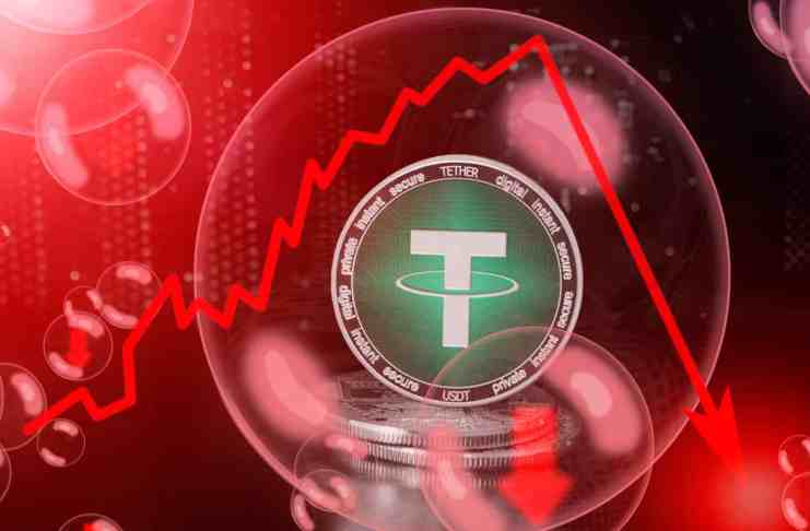 Obavy o stabilitu pribúdajú! Tether znížil svoju kapitalizáciu o viac ako 9 miliárd