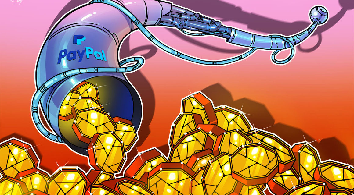 PayPal enables transfer of digital currencies to external wallets