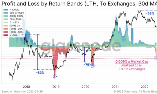 Longer-term Bitcoin holder losses hit two year lows
