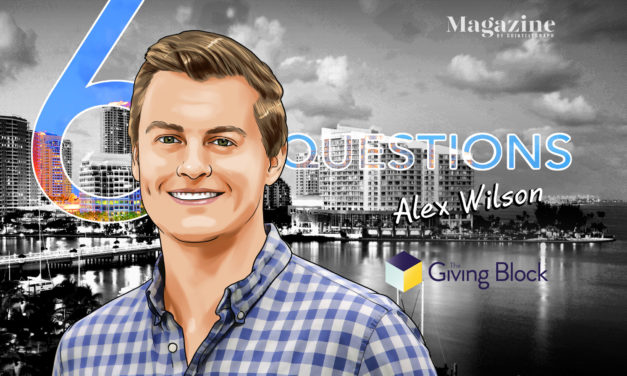 6 Questions for Alex Wilson of The Giving Block