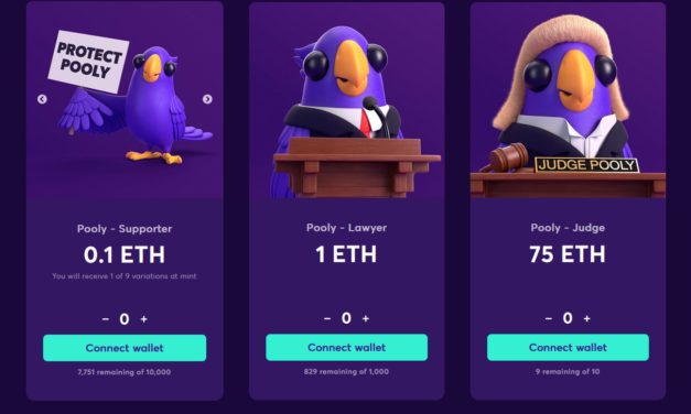 PoolTogether raises 471 ETH with NFTs to fund legal defense