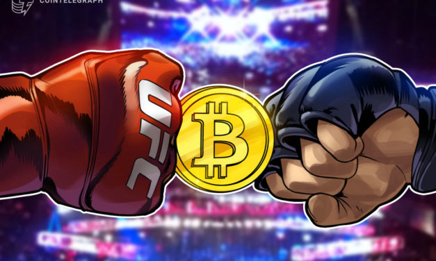 UFC fighter will receive full salary in Bitcoin, shrugs off crypto market volatility