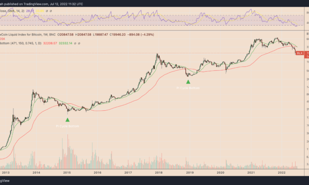 Bitcoin price indicator that marked 2015 and 2018 bottoms is flashing