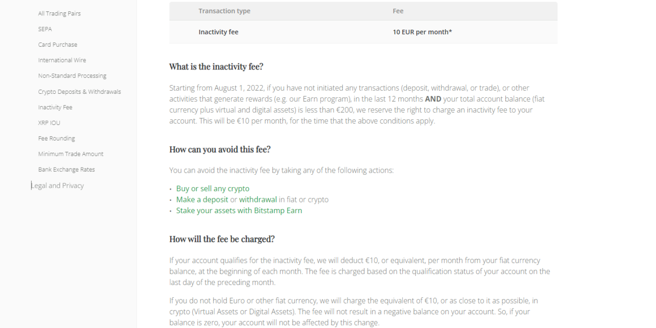 Bitstamp cancels ‘inactivity fee’ plans after huge backlash