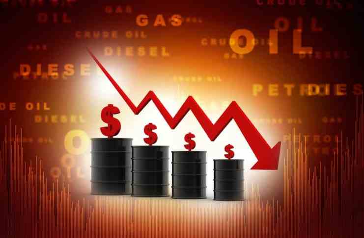 Graf na dnes: cena ropy ďalej klesá