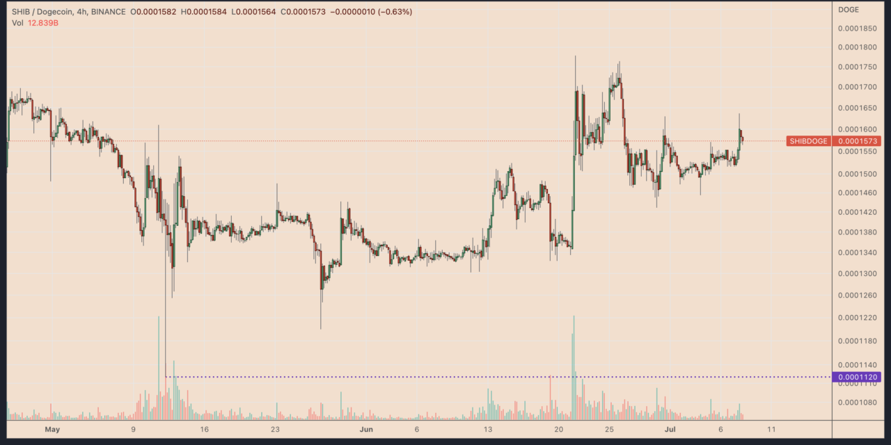 DOGE days of summer: Shiba Inu gains 40% on Dogecoin two months after record lows