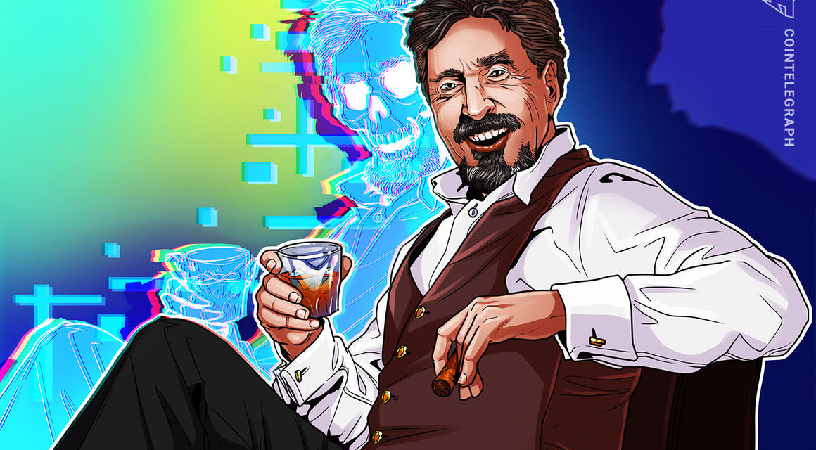 'Anything is possible' — John McAfee's wife responds to faked death claims