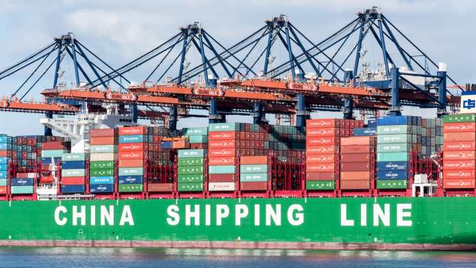 Navyšujúci sa export z Číny