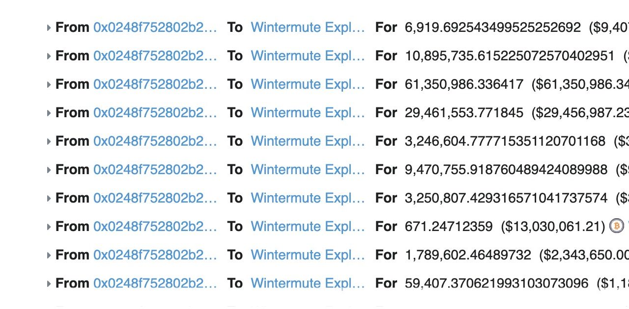 $160 million stolen from crypto market maker Wintermute