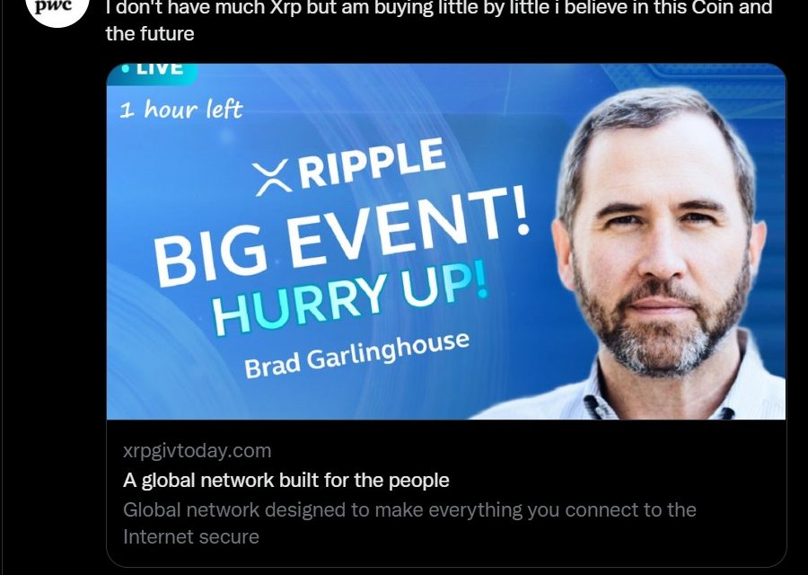 PwC Venezuela Twitter account hacked, attacker shills fake XRP giveaway