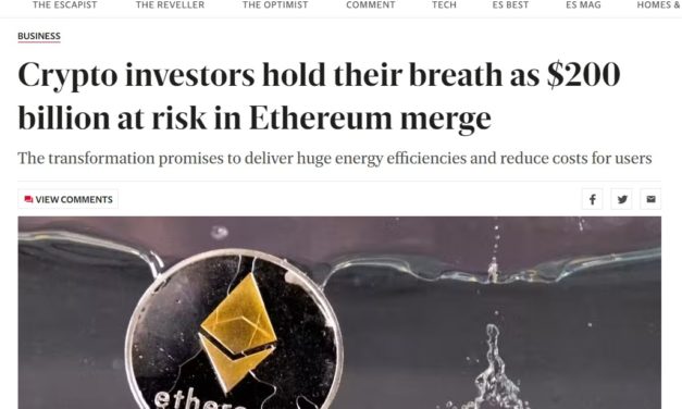 Mainstream media on the Merge: Risky move or climate nirvana?