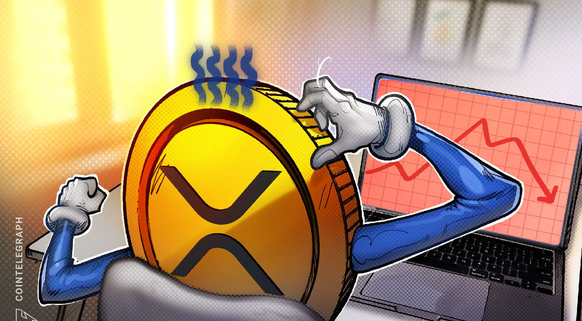 Ripple reports XRP holdings below 50% for the first time