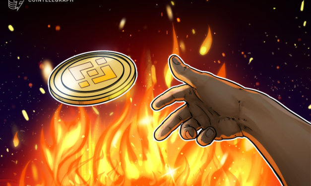 Binance exchange burns $547M worth of BNB tokens