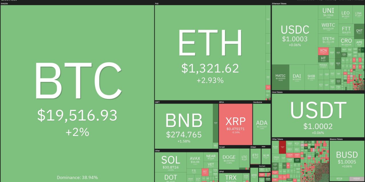 5 altcoins that could be ripe for a short-term rally if Bitcoin price holds $19K