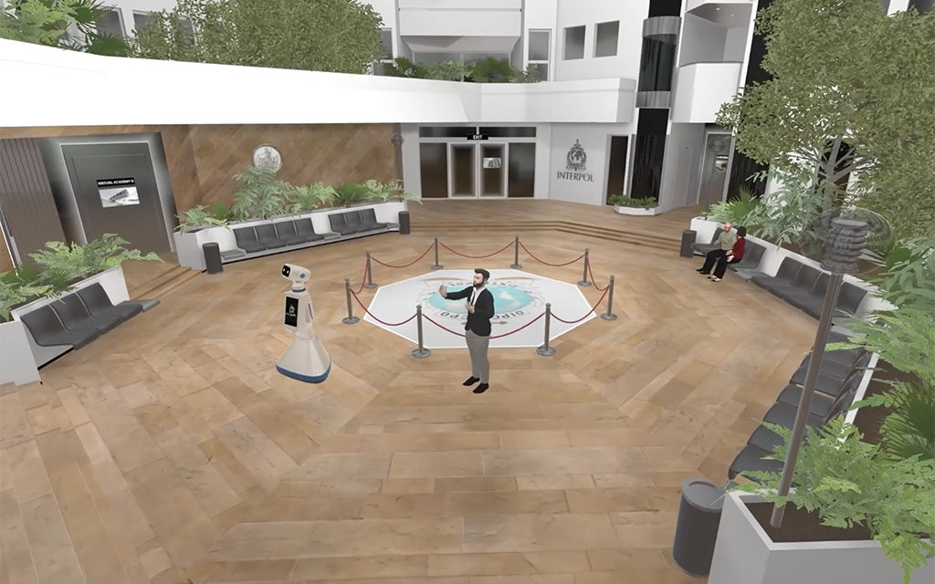 Put your hands up! Interpol storms into the Metaverse