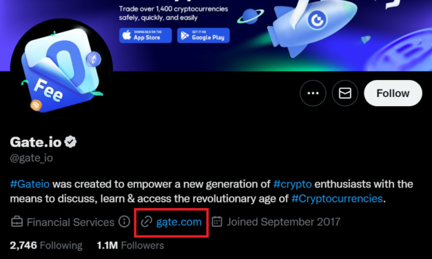 Gate.io users at risk as scammers fake giveaway on hacked Twitter account