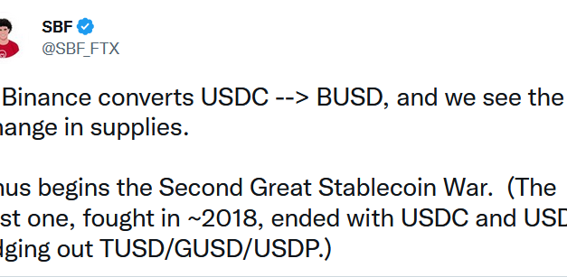 A stablecoin's rise in market share has ignited the ‘Second Great Stablecoin War’