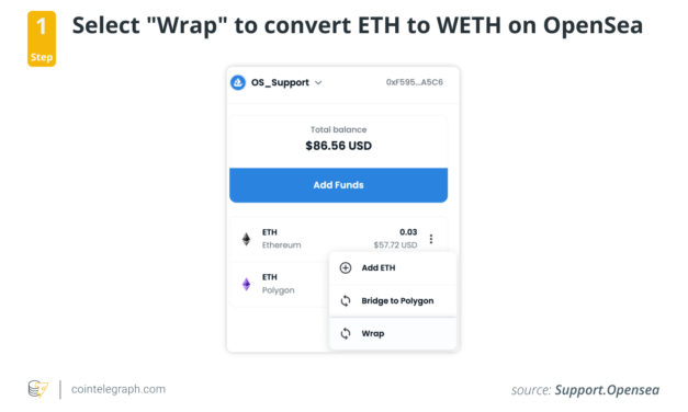 What is wrapped Ethereum (wETH) and how does it work?