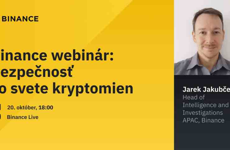 Naučte sa bezpečne pohybovať v kryptomenovom svete – pozvánka na Binance webinár