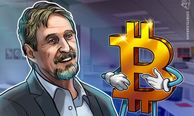 Crypto Stories: John McAfee tells the story of how he first found out about Bitcoin