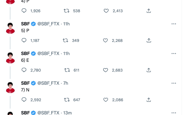 Sam Bankman-Fried's weird, cryptic tweets attract even wilder theories